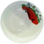 Салатник фарфоровый 15см 400мл «Клубника»