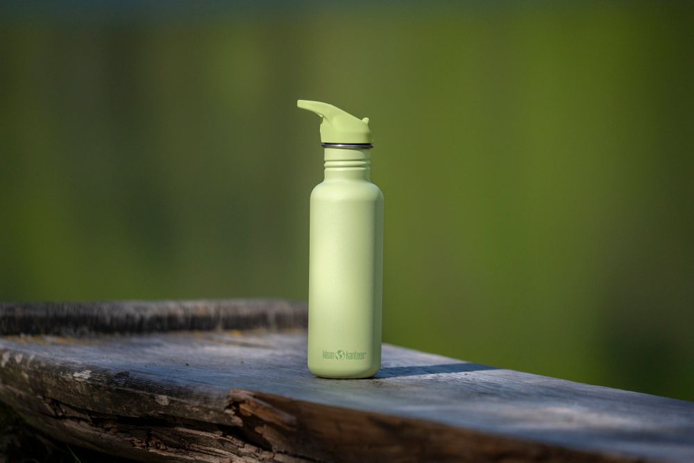 Бутылка Klean Kanteen Classic Flip Sport 27oz (800 мл) Shadow Lime