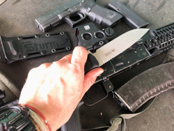 🏆Тактический нож Sturm AUS-8 StoneWash Орех