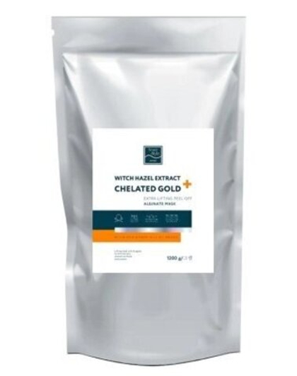 Альгинатная лифтинг-маска   "  witch hazel extract + chelated gold ", 1,2 кг Beauty Style