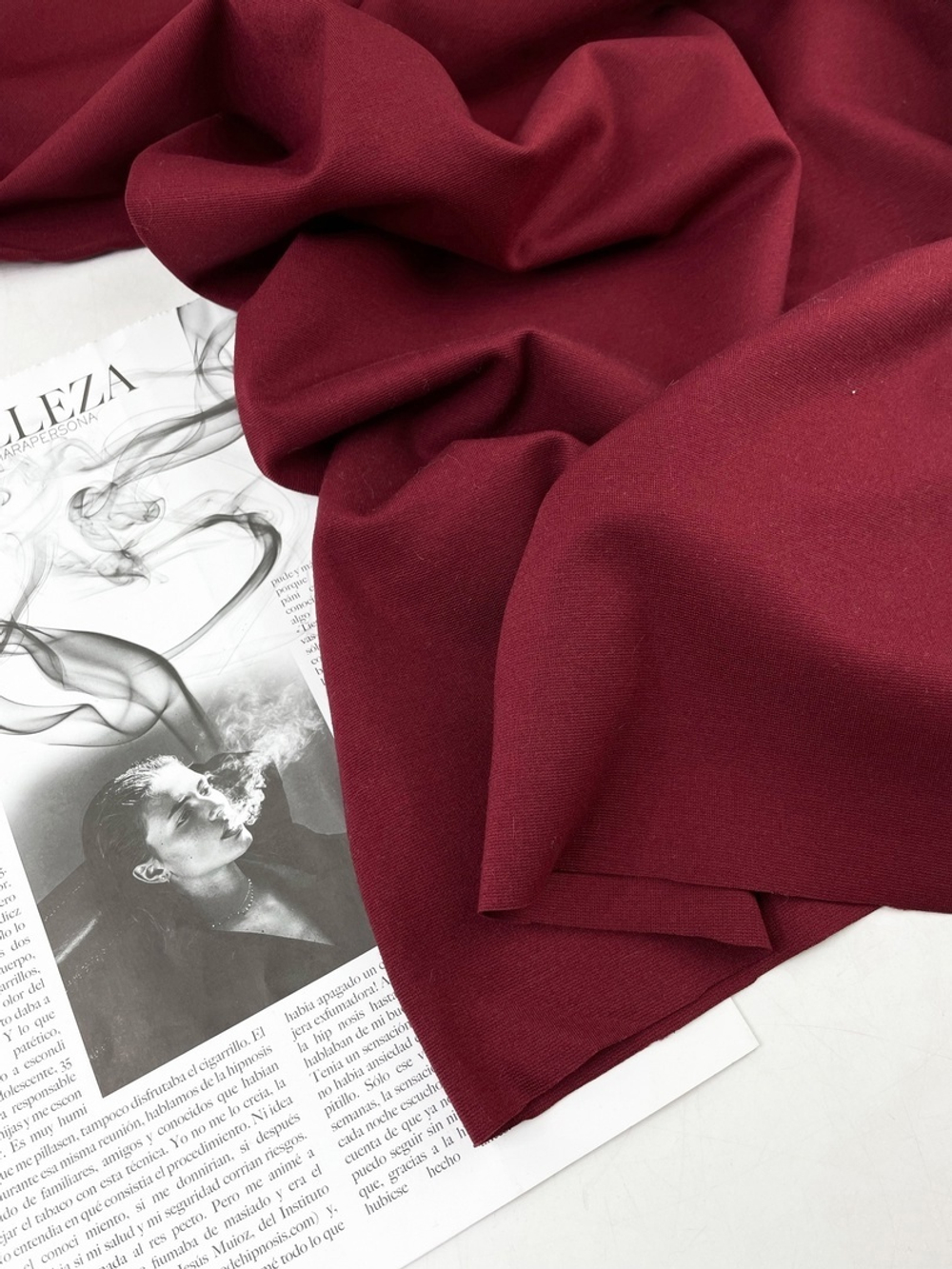 БОРДО - Джерси НЕЙЛОН РОМА (КРВ671 Олеся) (к1 стрела от кромки 60см)