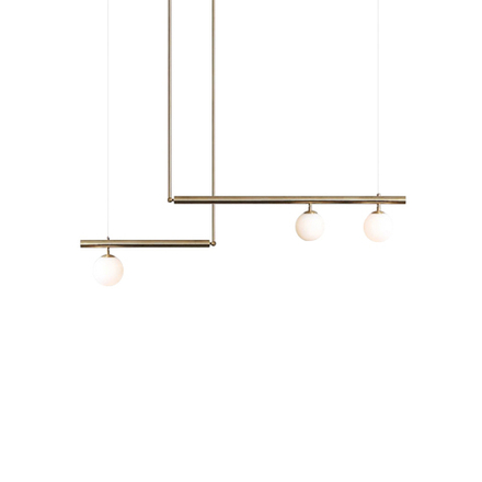 Ceiling design lamp  Satellite by Paul Matter