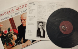 Винтажная виниловая пластинка LP Schubert Шуберт, Святослав Рихтер Сонаты Nos. 13, 14 Tokyo Recital 1979 (Japan 1981)