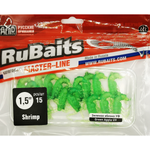Рыболовные, силиконовые приманки. Рачки мормыш RuBaits Shrimp креветка. Набор для рыбалки на щуку, судака, окуня, форель. Зимняя рыбалка, микроджиг.