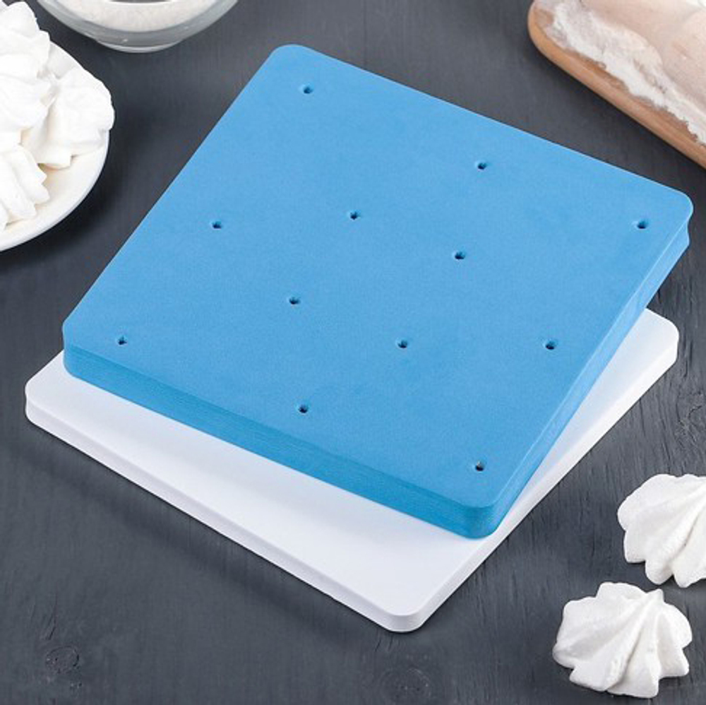 Набор матов для просушки декора из мастики 2 шт (20*20 см)