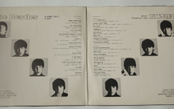 Винтажная виниловая пластинка LP The Beatles A Hard Day Night Вечер Трудного Дня и Вкус Меда Альбомный (СССР 1986)
