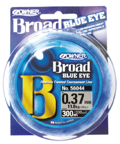 Леска Owner Broad Blue Eye 0,10мм 150м