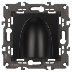 Вывод кабеля ЭРА Elegance 14-6003-05 антрацит