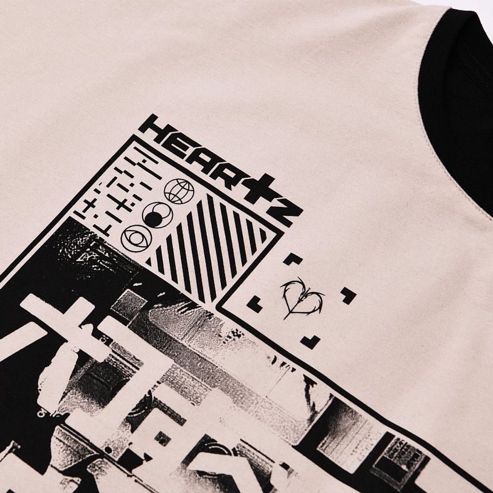 Футболка Heartz «Propaine» Color-Block Kimono