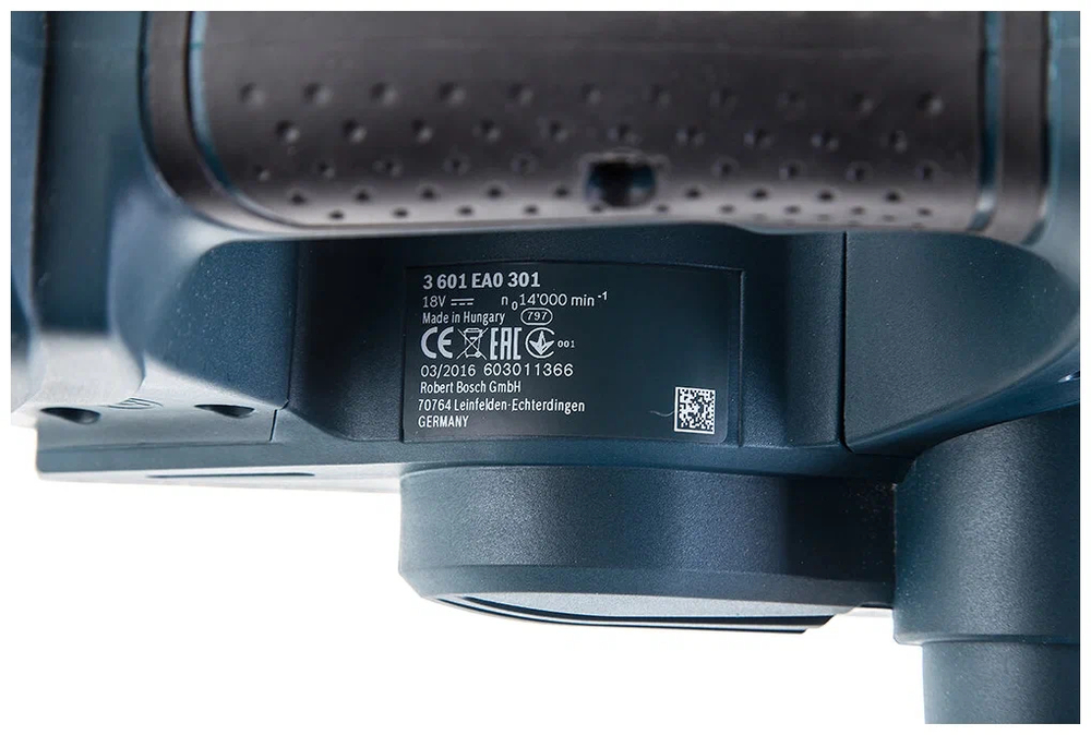 Аккумуляторный рубанок Bosch GHO 18 V-LI (без акк, без з/у)