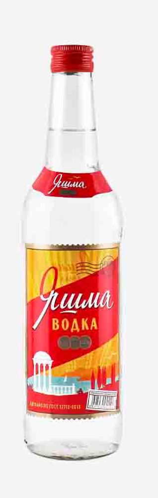Водка ЯШМА традиционная 38% 0,5 л