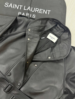 Кожаная куртка Yves Saint Laurent