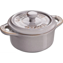 STAUB Мини-кокотница 200мл 10см серый