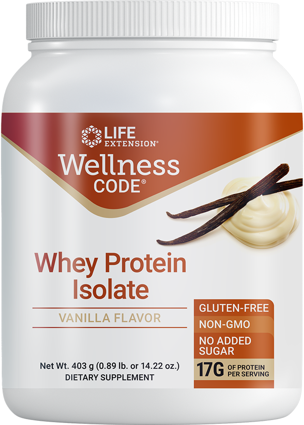 Wellness Code® Whey Protein Isolate Life Extension