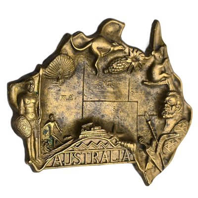 Пепельница сувенирная "Карта Австралии"