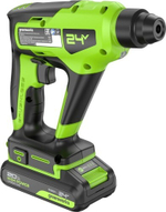 Перфоратор аккумуляторный GREENWORKS GD24SDS1 24V, АКБ 2Ач и ЗУ 3803107CUA