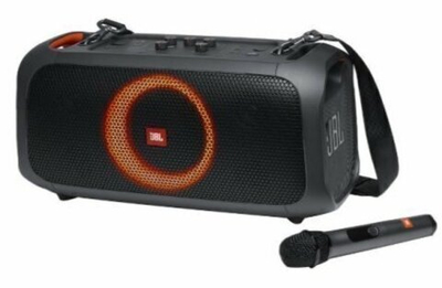 Портативная акустика JBL PartyBox On-The-Go, 100 Вт, черный
