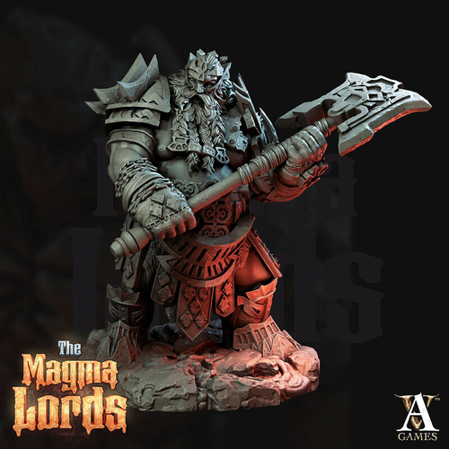 Grand Alliance Order  Dwarfs Дварф воитель с секирой миниатюра для dnd, днд, pathfinder, фентези, Настольная игра, НРИ, Варгейм, РПГ