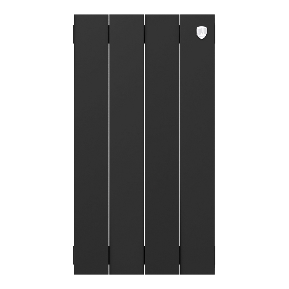 Радиатор биметаллический Piano Forte черный 500 4 секции