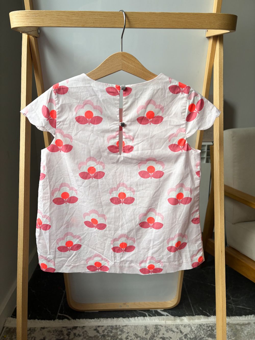 Хлопковая блузка Jacadi, 128