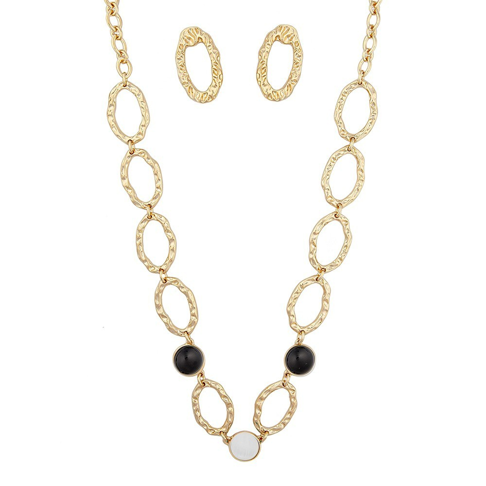 Комплект Possebon Black Agate-M.Pearl S7914.4.1 BW/G