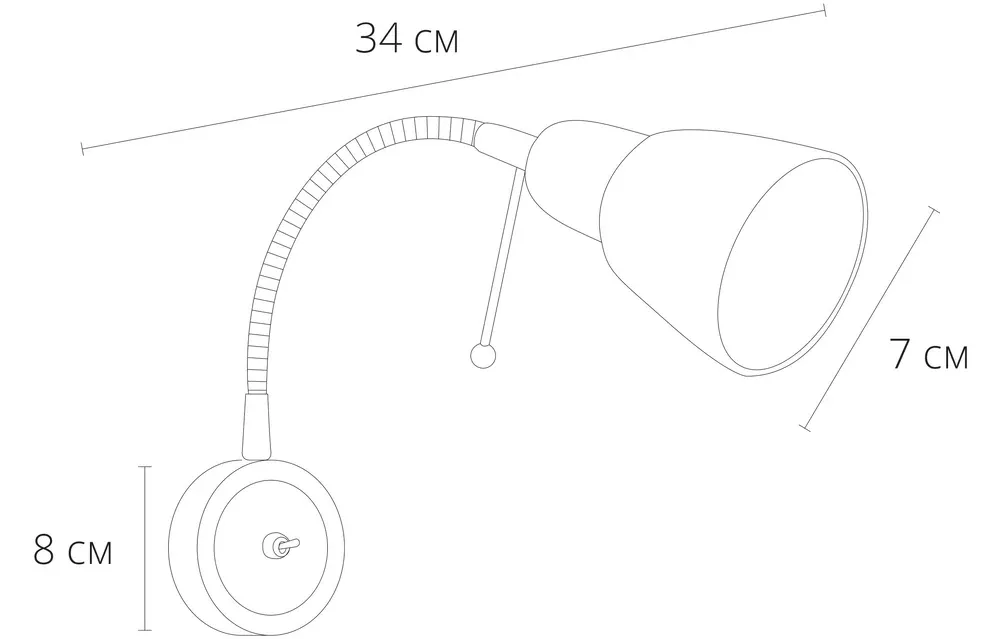 Бра Arte Lamp LETTURA