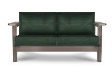 Диван Techno ясень (Дуб натуральный(natur-wood),Винилискожа Mahogany,Винилискожа (Mahogany) цвет № 202)