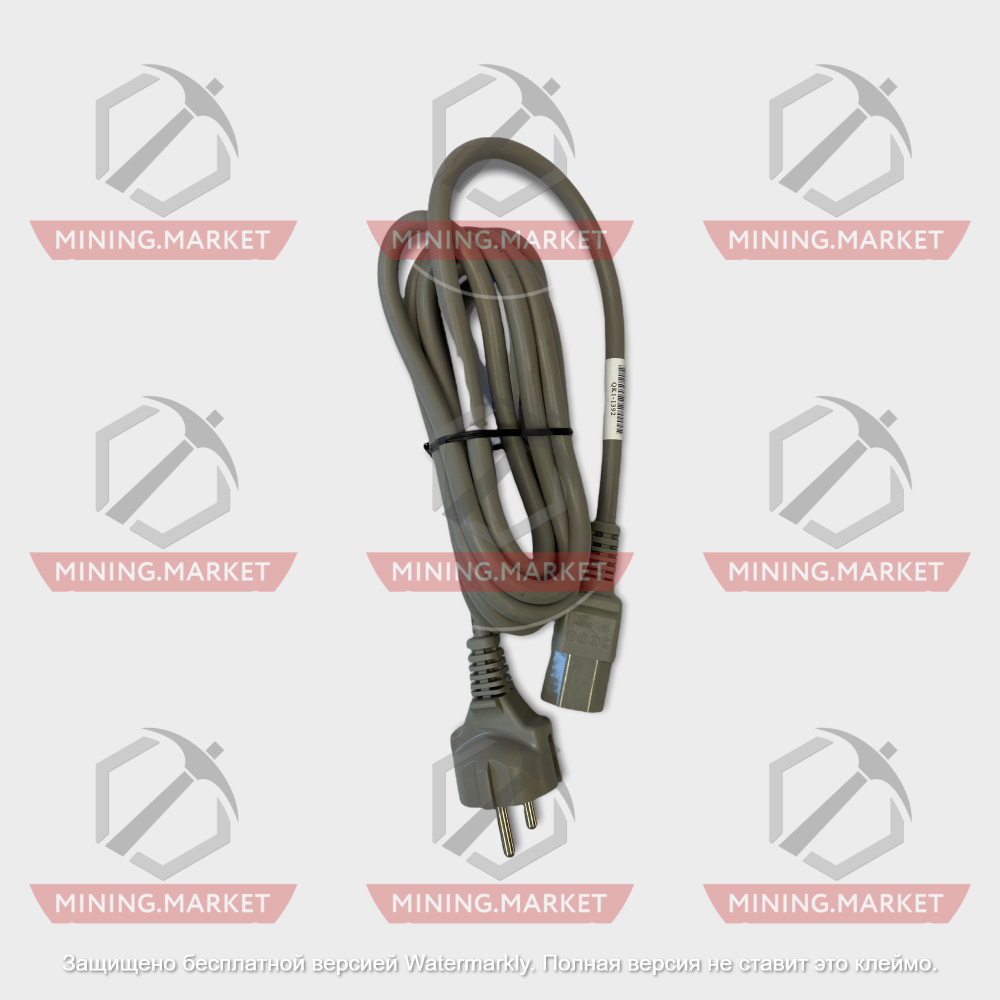 Сетевой шнур 16А сечение 1 мм