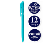 Ручка шариковая DELI "Arrow Q24" автоматическая, 0,7 мм, синяя