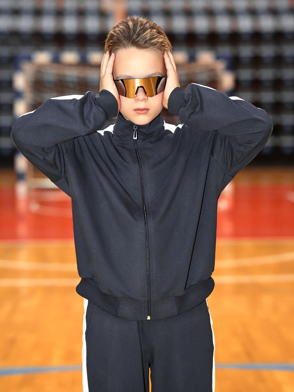 Костюм для мальчика Успех-2 Виотекс ГРАФИТОВЫЙ