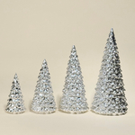 Декор Ёлки набор 4шт