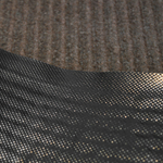 Коврик 80*120см влаговпитывающий ребристый, коричневый