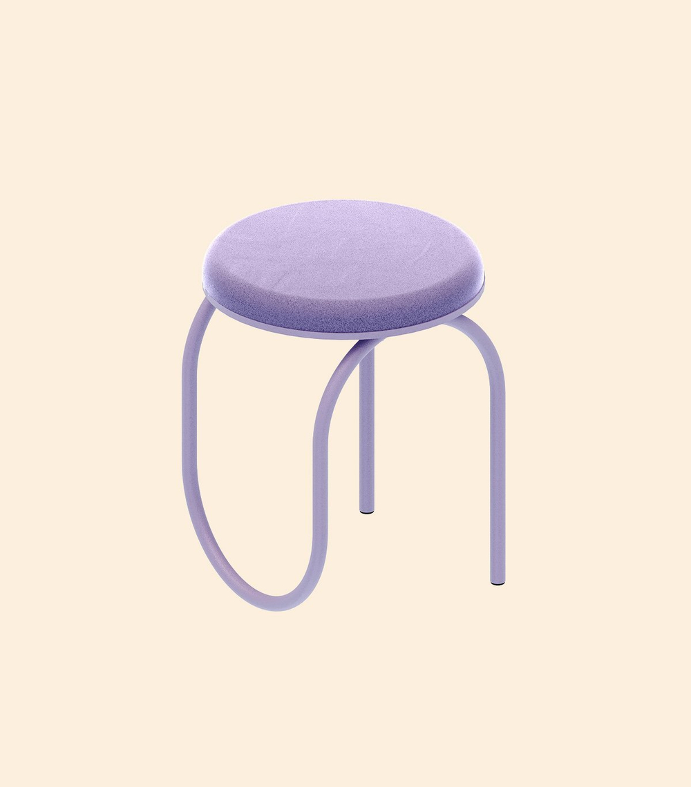 Табурет — schipperke, глазурь | pbpb.fun