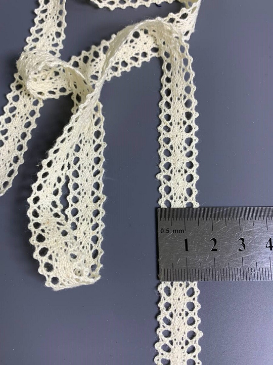 Тесьма хб, беж, 1,5см AF8487