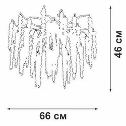 Потолочная люстра Vitaluce V28551 V28551-1/7PL