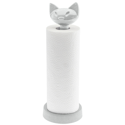 Держатель для бумажных полотенец miaou, organic, серый