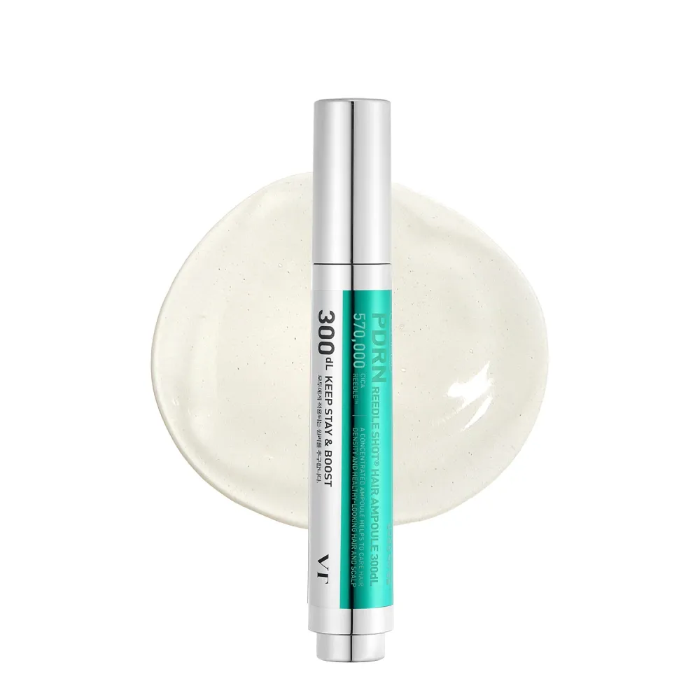 VT Cosmetics Ампула для роста волос с микроиглами и ПДРН PDRN Reedle Shot Hair Ampoule 300dL