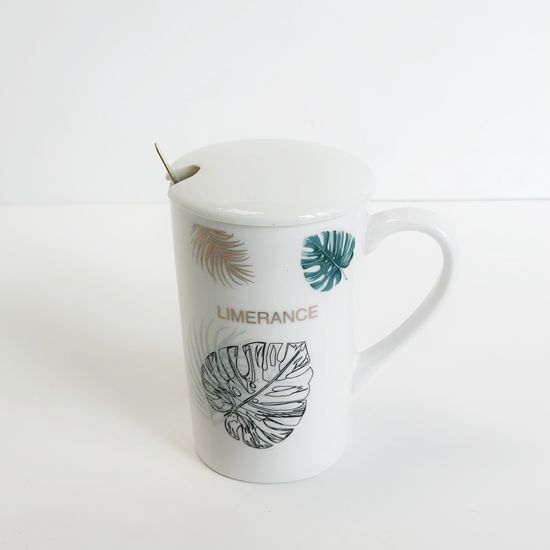 Чайная пара с монстерой