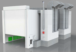 ATIS TRUCKER S Окрасочно-сушильная камера для грузовых автомобилей с боковой вытяжкой