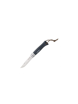 Нож Opinel №8 Trekking, нержавеющая сталь, черный, 002211