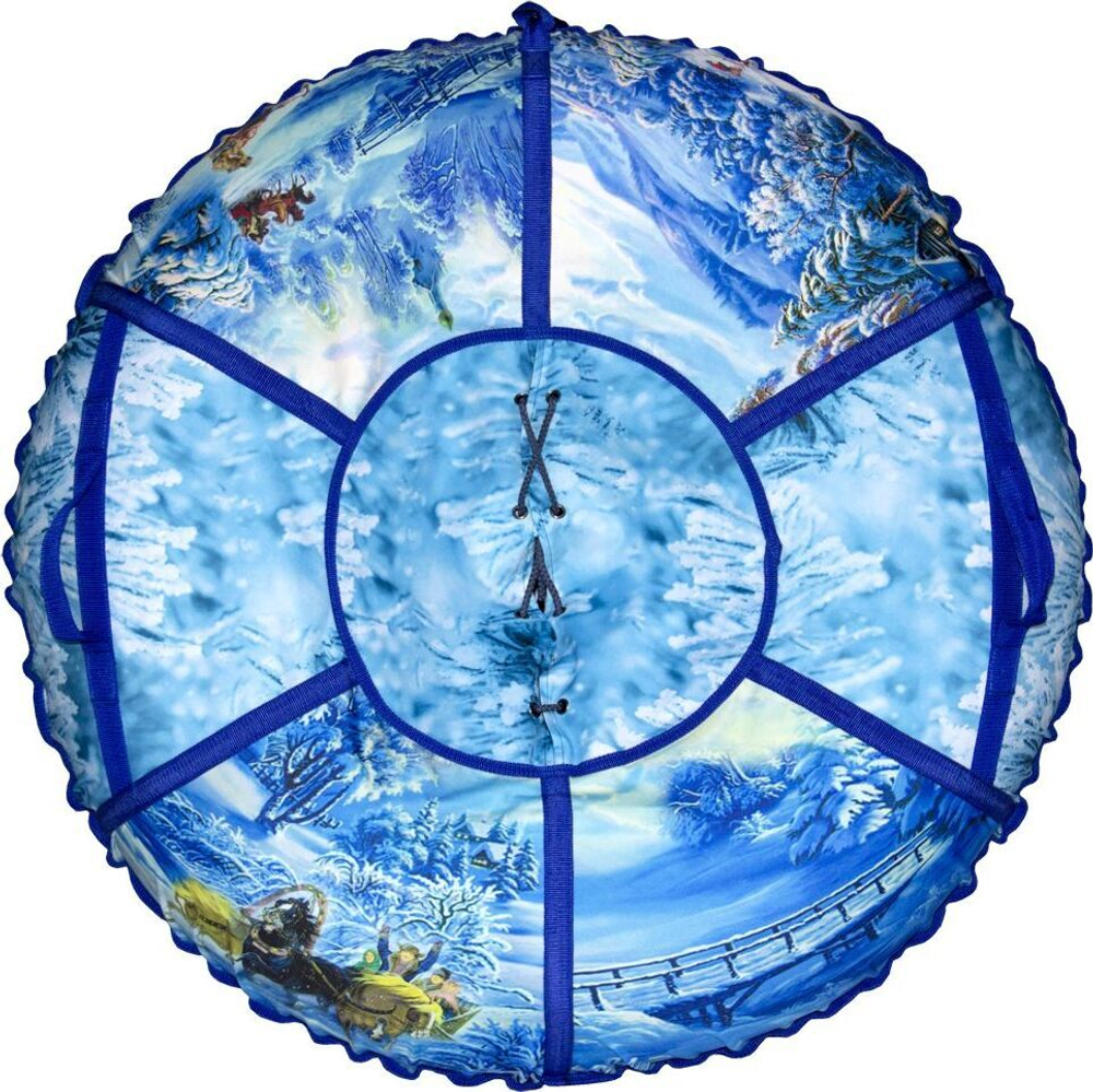 Тюбинг Санки-Ватрушка Prival Тройка 100 см с камерой