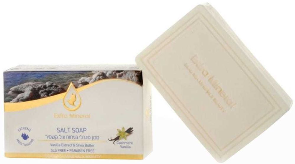 Extra Mineral - Нежное Солевое Мыло с Ароматом Ванили