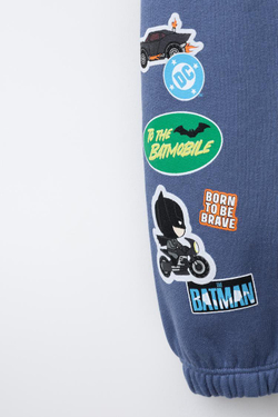 ZARA БРЮКИ-ДЖОГГЕРЫ THE BATMAN DC ™, ЯРКО-СИНИЙ