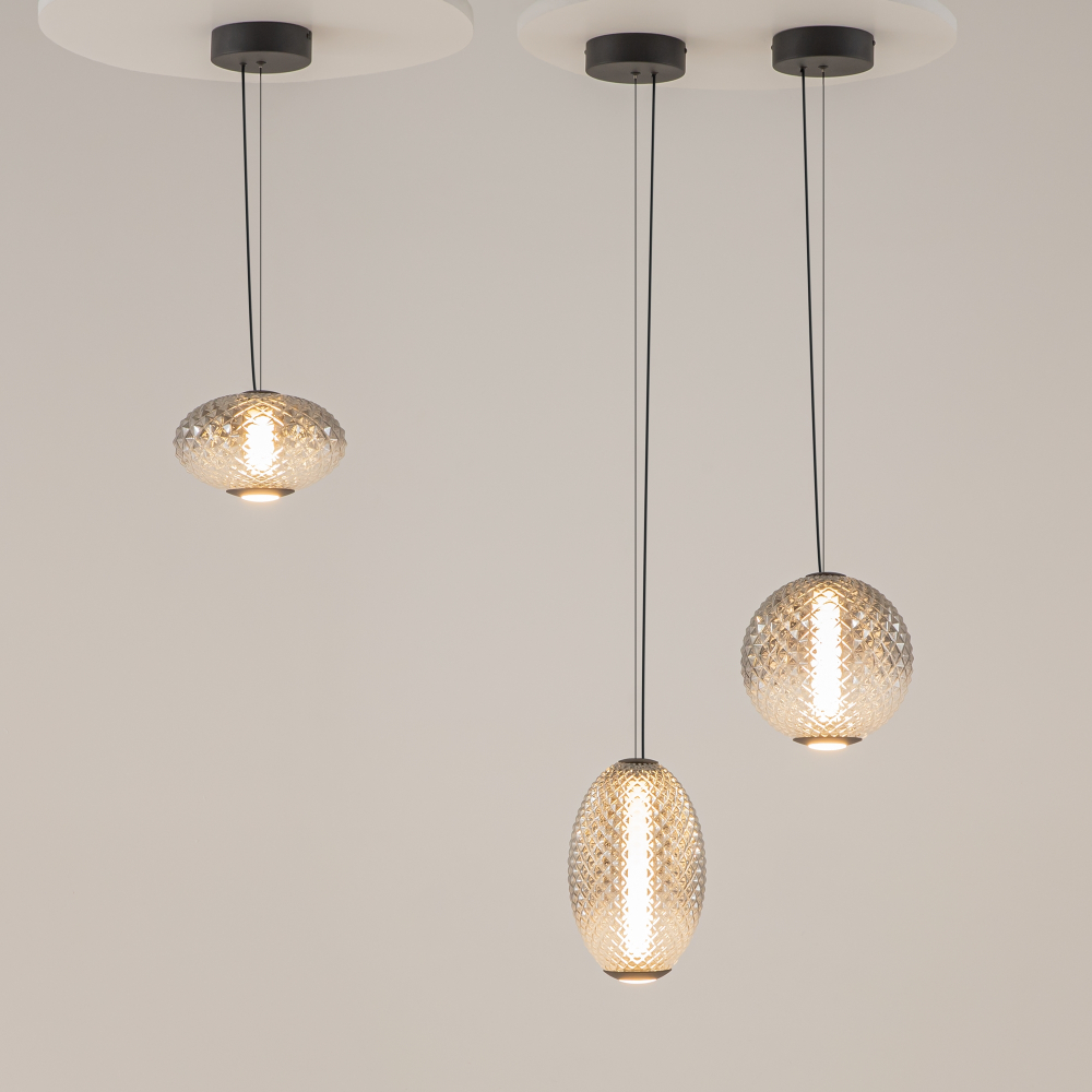 Подвесной светодиодный светильник Maytoni Bruma MOD397PL-L12B3K