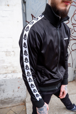 Олимпийка UNAFFECTED Лампасы Черный