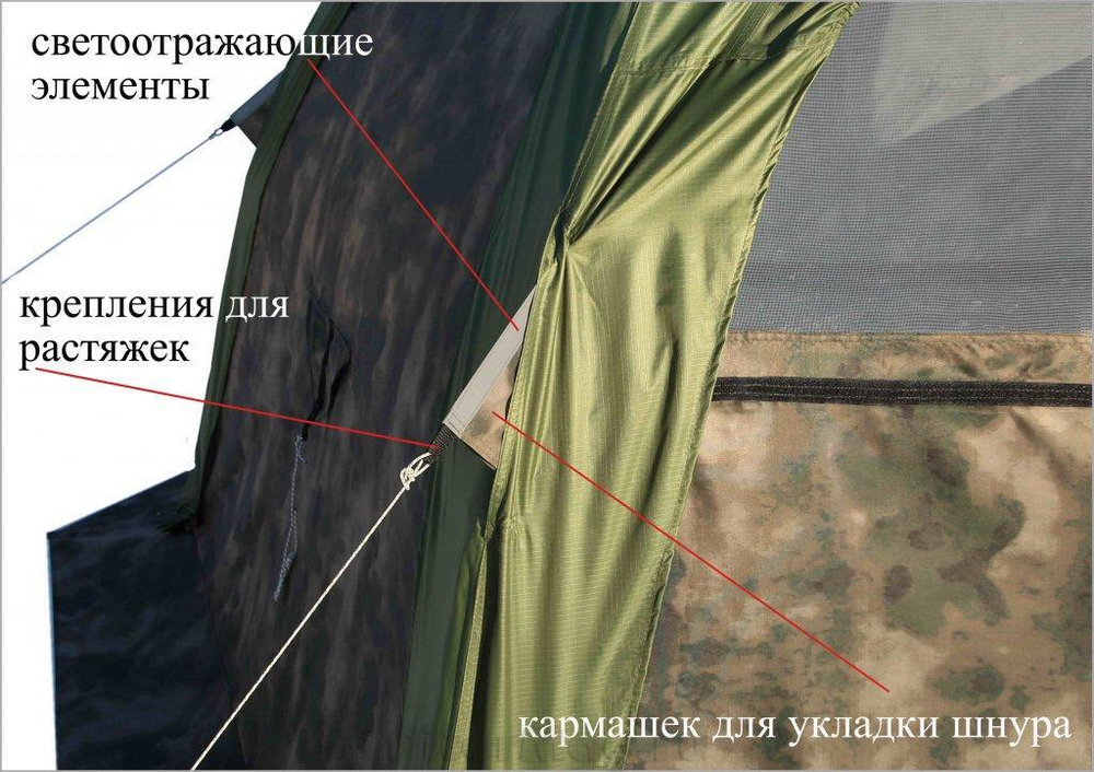 Всесезонная универсальная палатка Лотос 5У Шторм