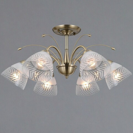 Люстра на штанге ILLUMICO AREZZO IL0594-6CSQ-25 AB AREZZO