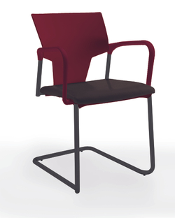 Aktiva стул на кантилевере с мягким сиденьем