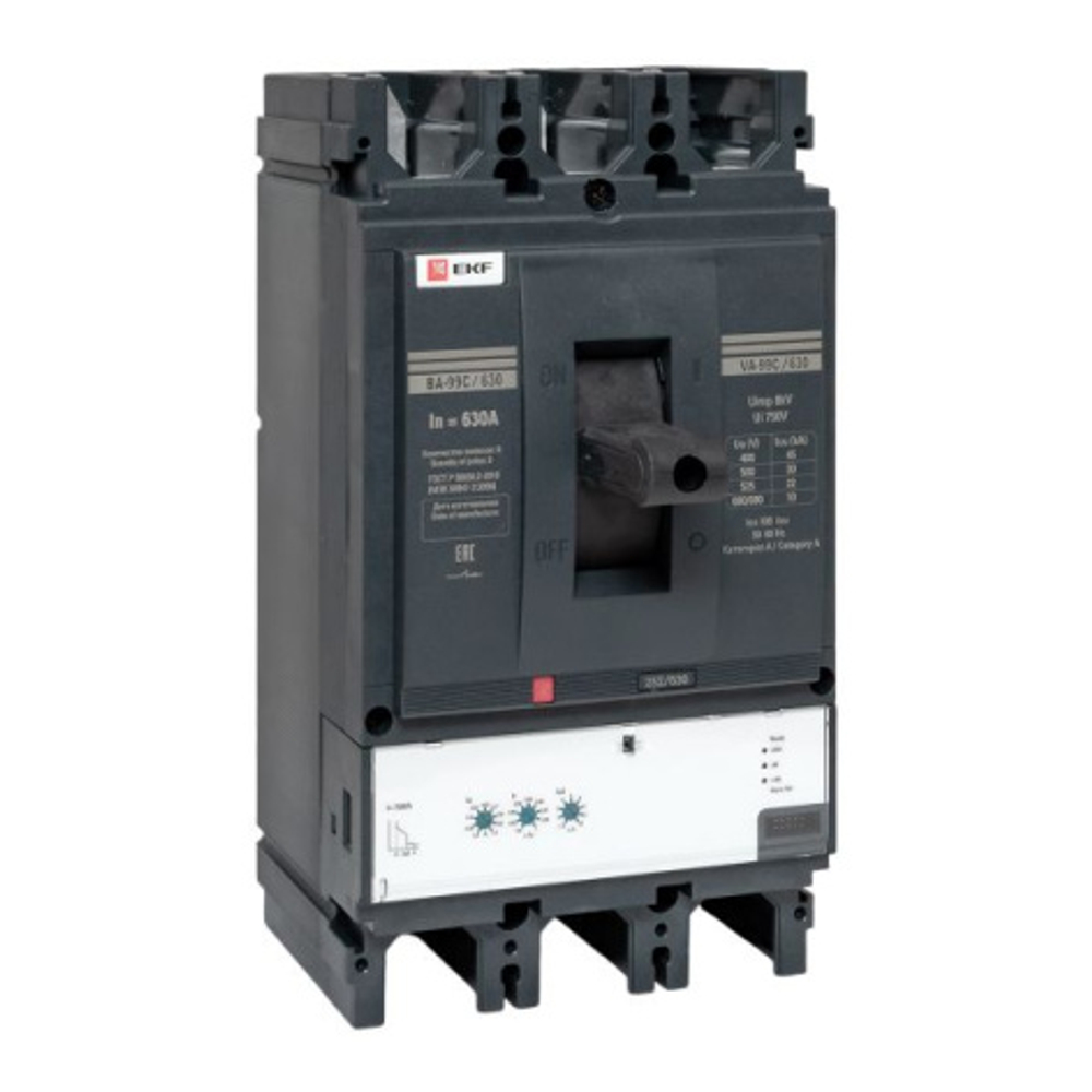 Автоматический выключатель в литом корпусе EKF mccb99C-630-630