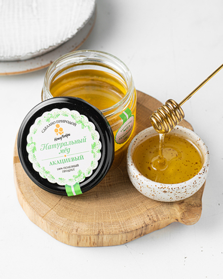 Натуральный акациевый мед HoneyForYou, 250 г.